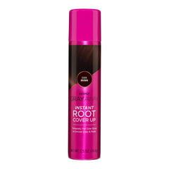 EVERPRO Gray Away bottle with dark brown spray for quick root touch-ups.
