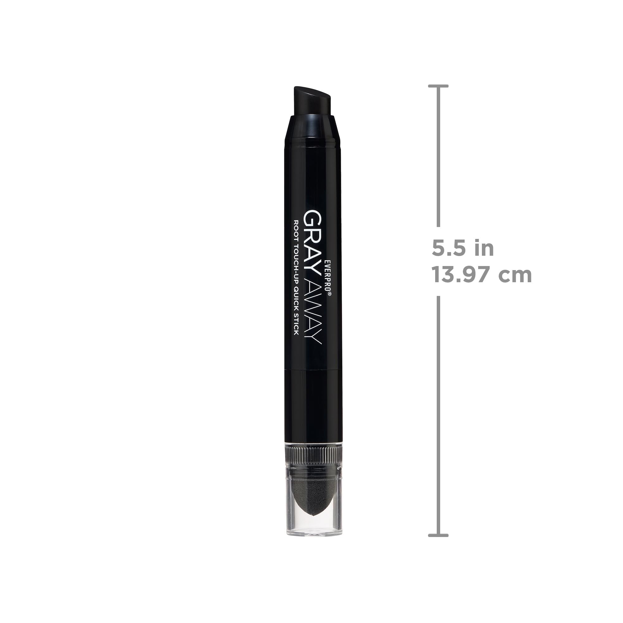 EVERPRO Gray Away Quick Stick shows 24-hour natural wear capability.
