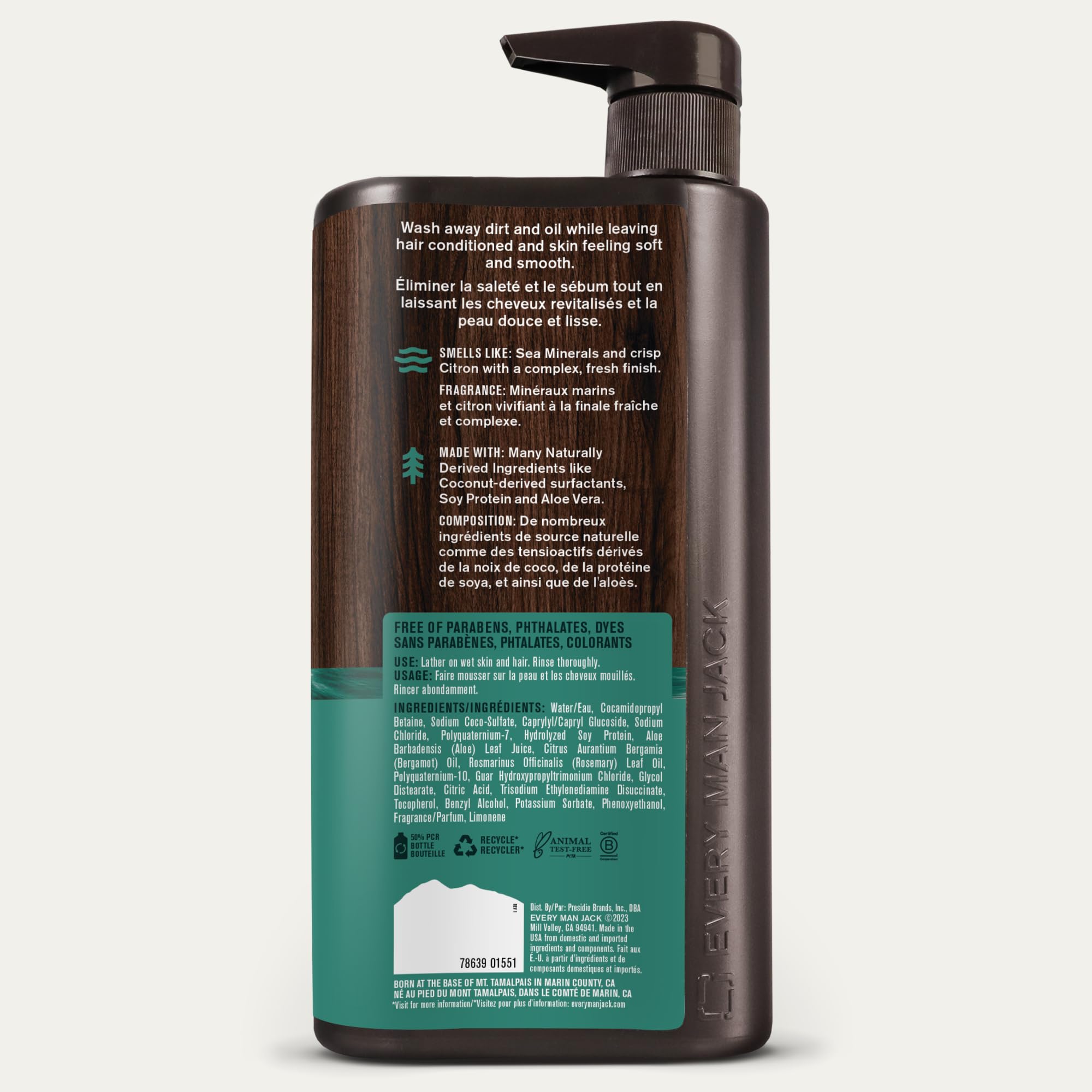 Every Man Jack 28.8oz twin-pack signaling value and long-term stock.