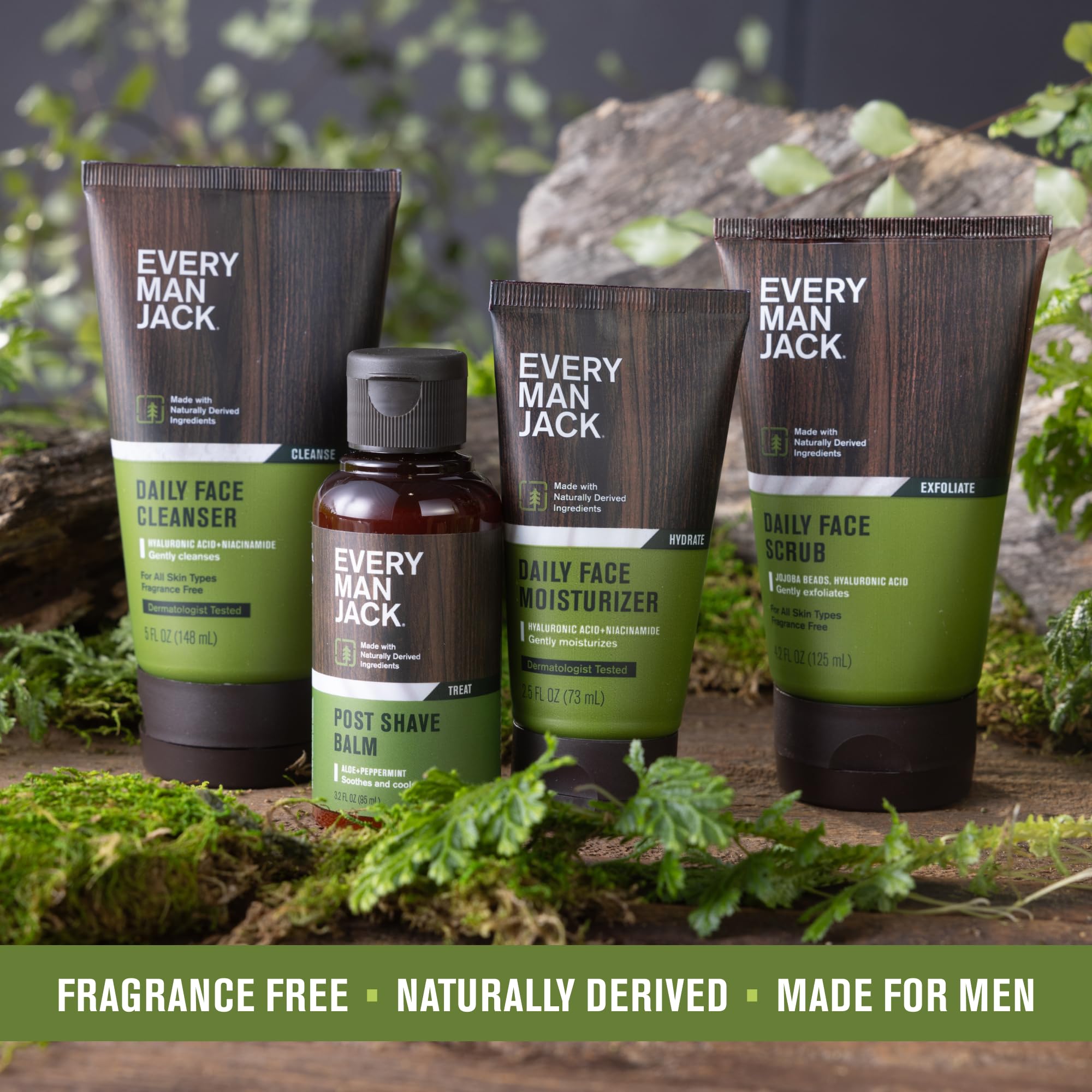 Every Man Jack aceite de jojoba nutre sin obstruir poros.
