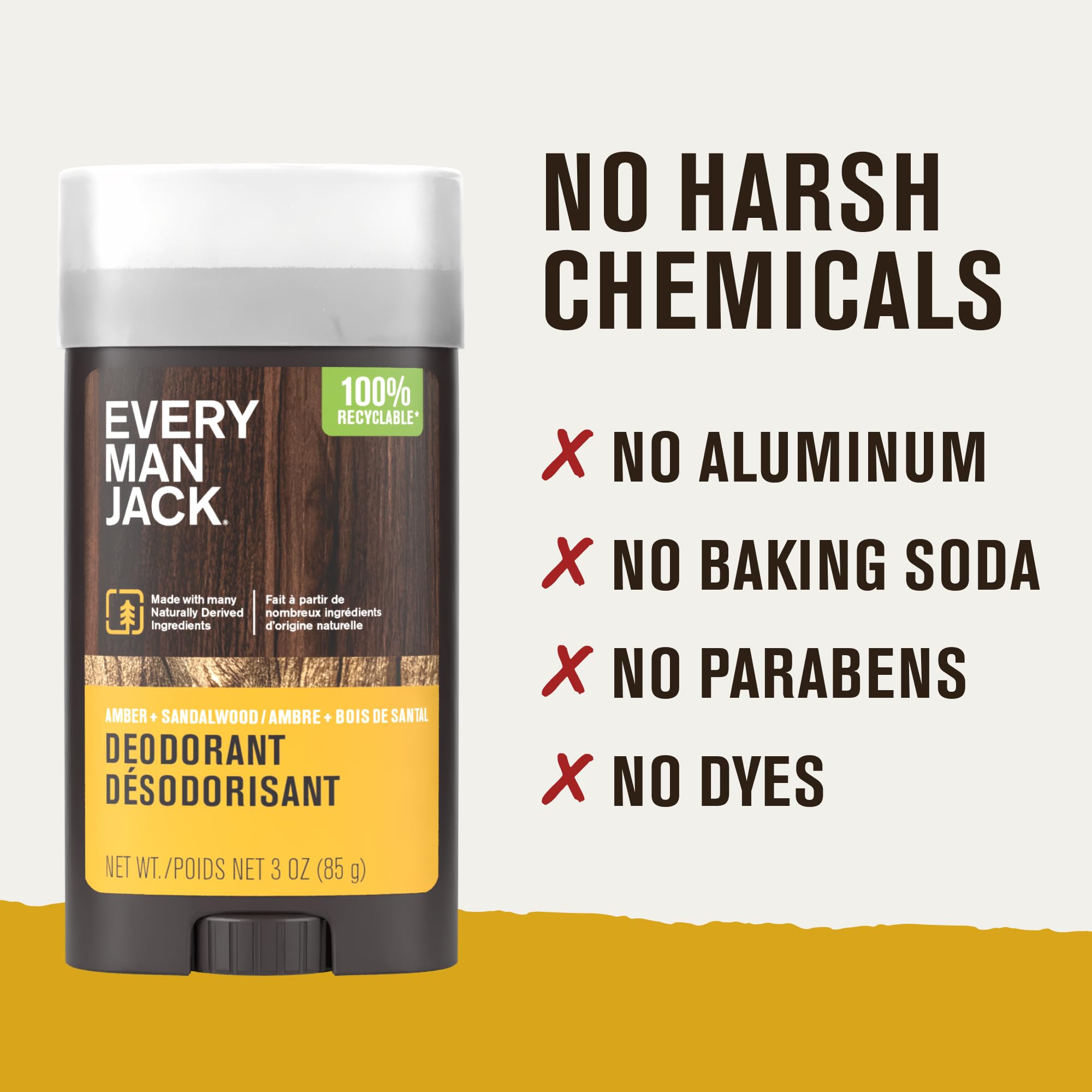 Aluminum-free formula emphasis helps reduce irritation risk.