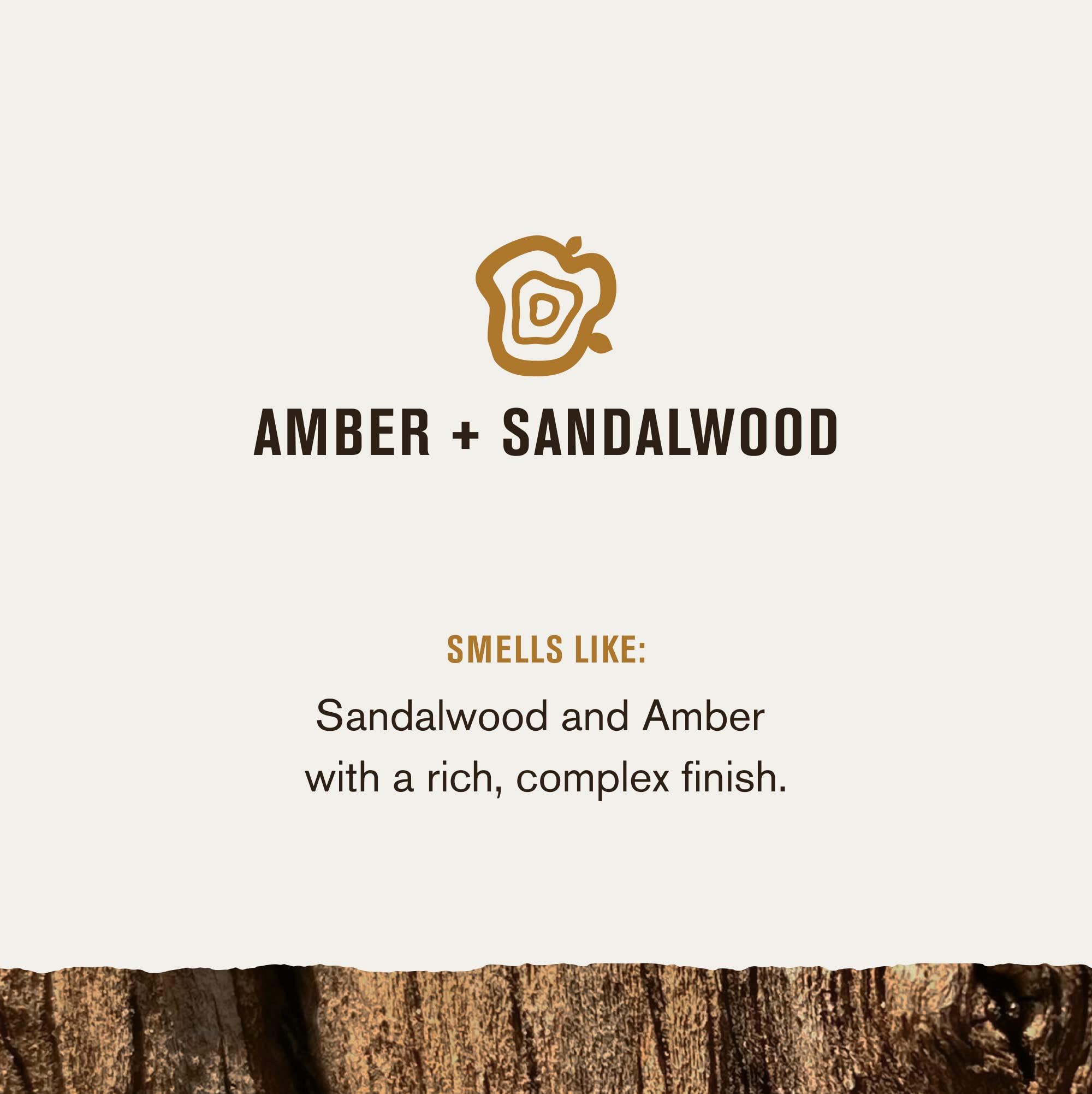 Eco-friendly packaging of Every Man Jack Amber + Sandalwood refill pouch.