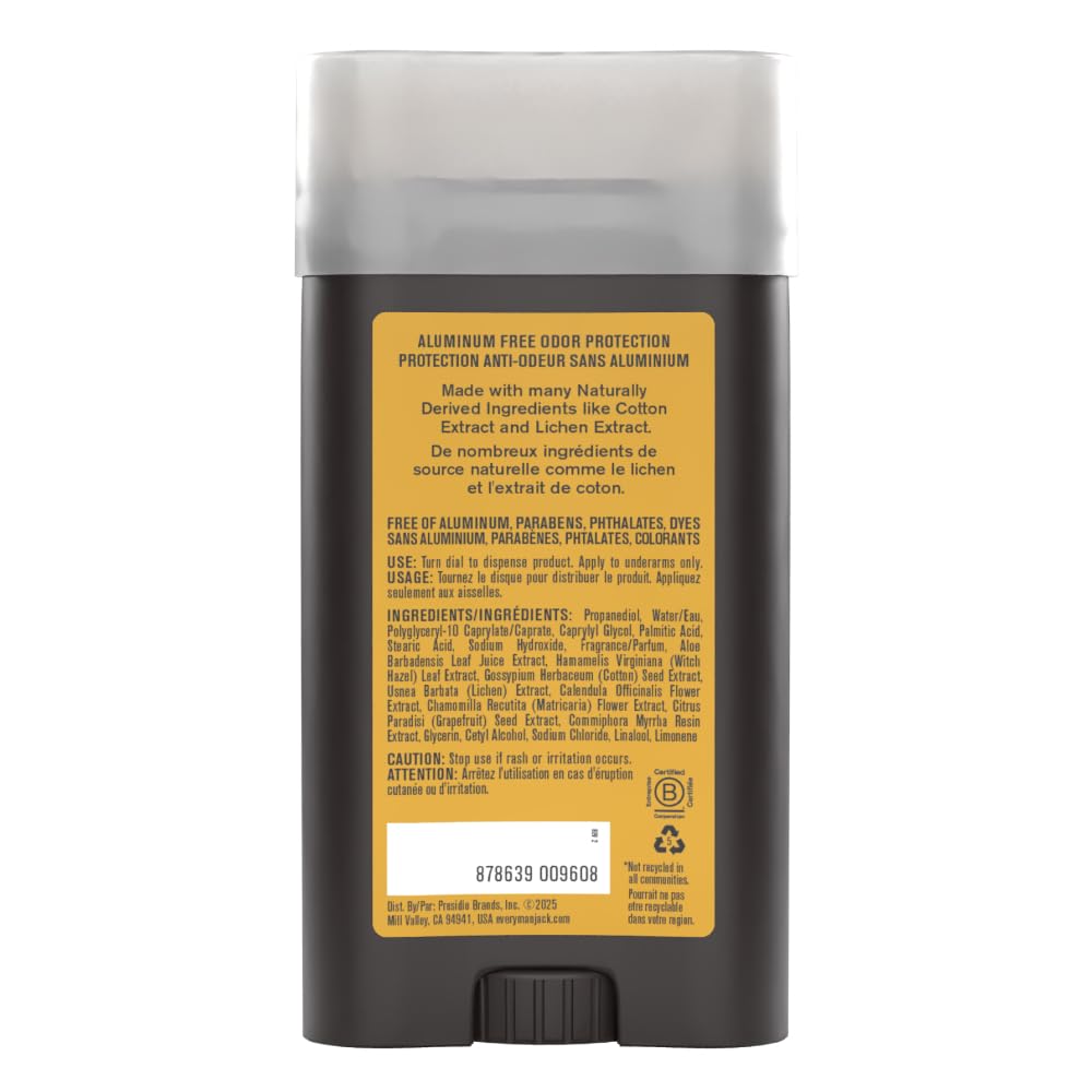 Every Man Jack Amber + Sandalwood, ideal para cuerpo y barba.