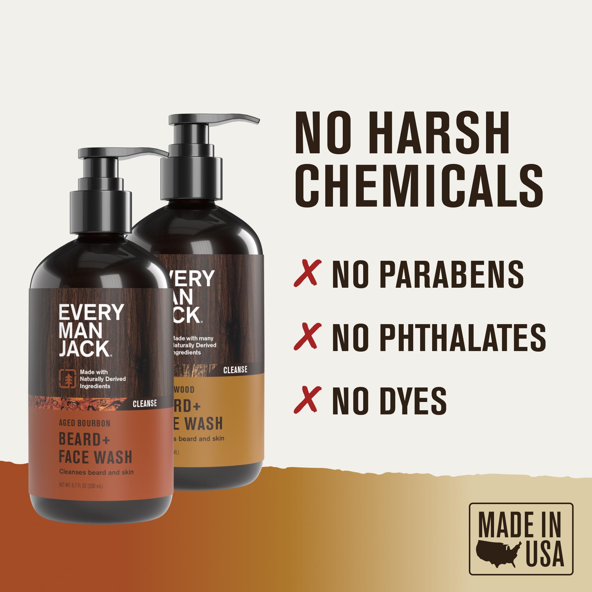 Every Man Jack B Corp certified logo emphasizes trusted US-made brand.