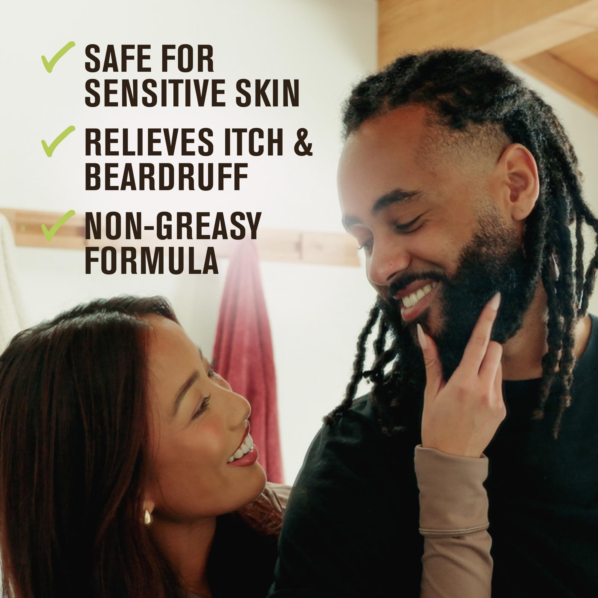 Every Man Jack beard butter texture silky indicates smooth application on dry beard
