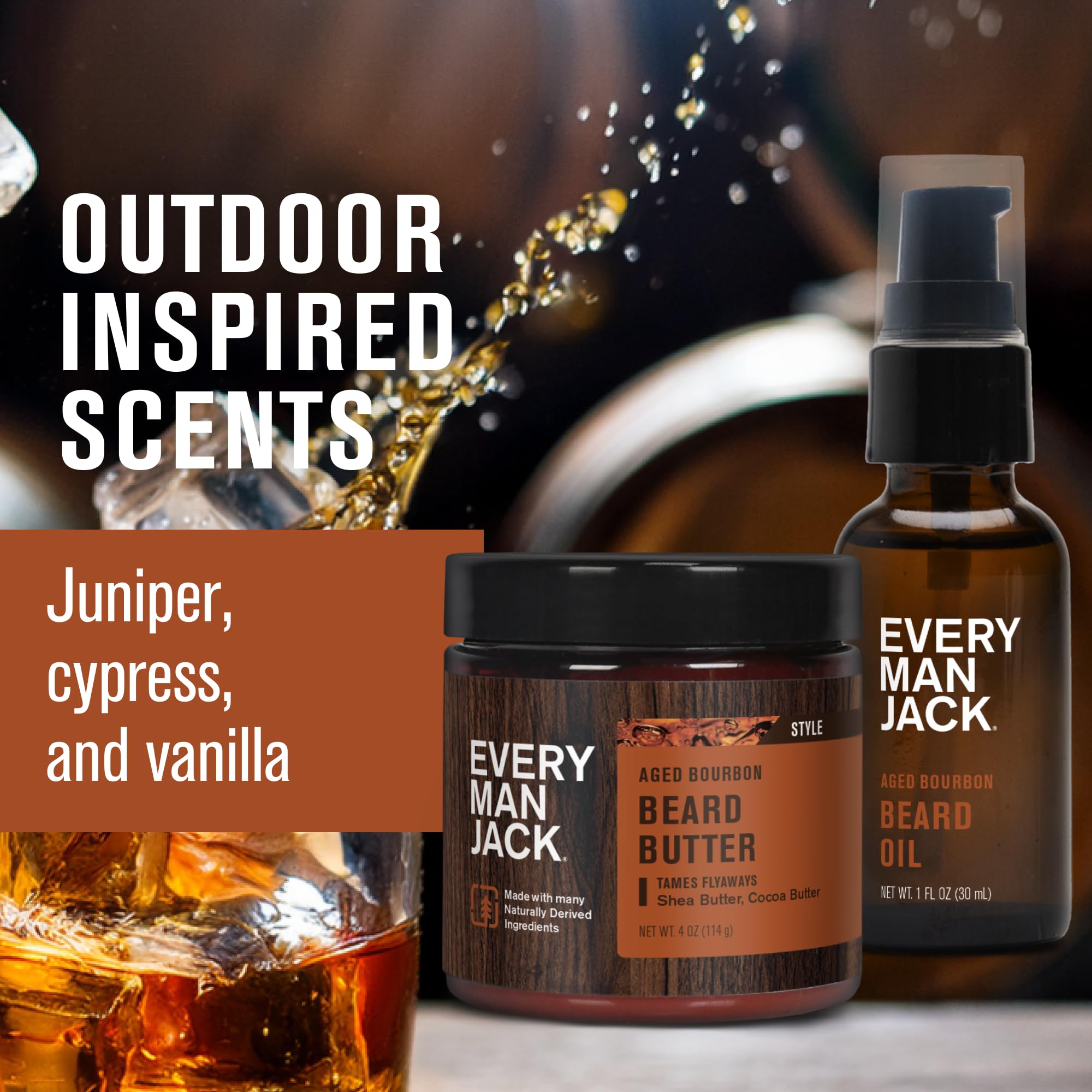 Every Man Jack beard butter tin open reveals creamy smoothing formula.