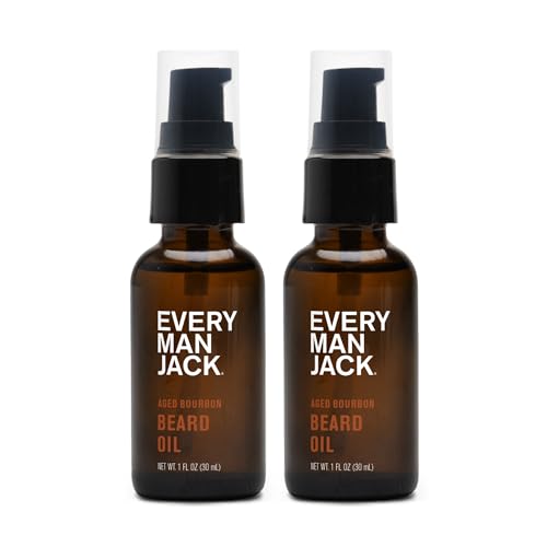 Every Man Jack daily beard care ritual with oil and other products.
