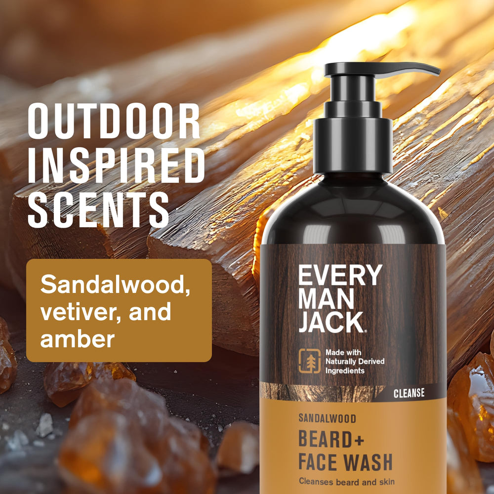 Every Man Jack Beard Butter hydrates beard and tames flyaways.