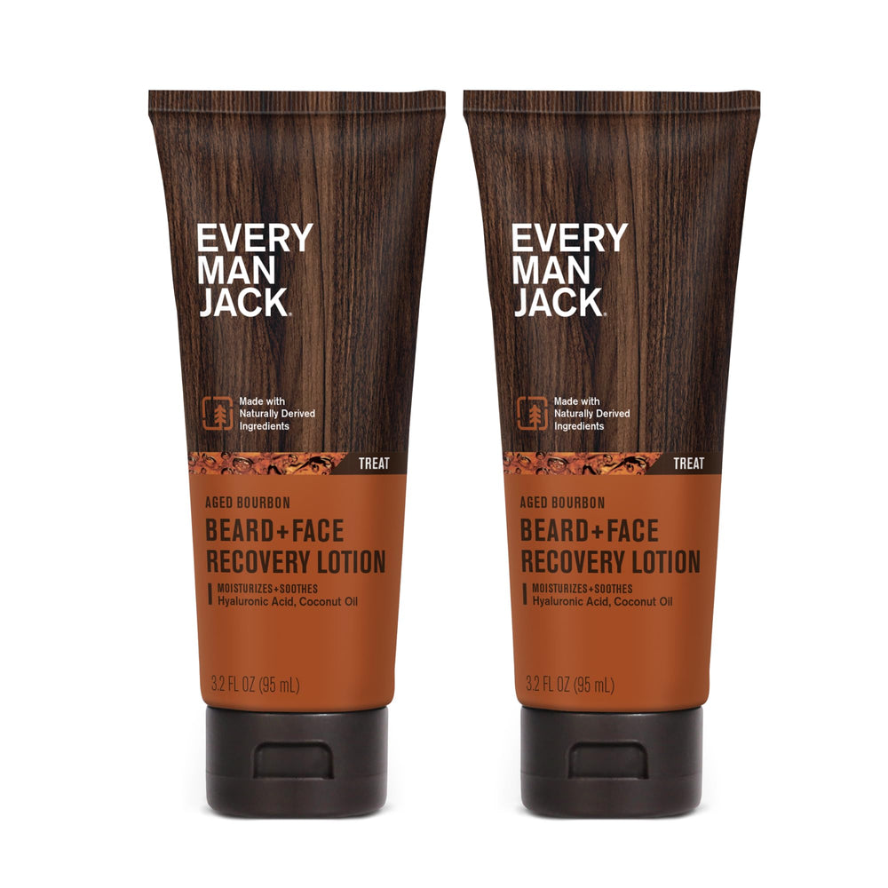 Lifestyle shot of a man applying lotion after shower for refreshed skin.