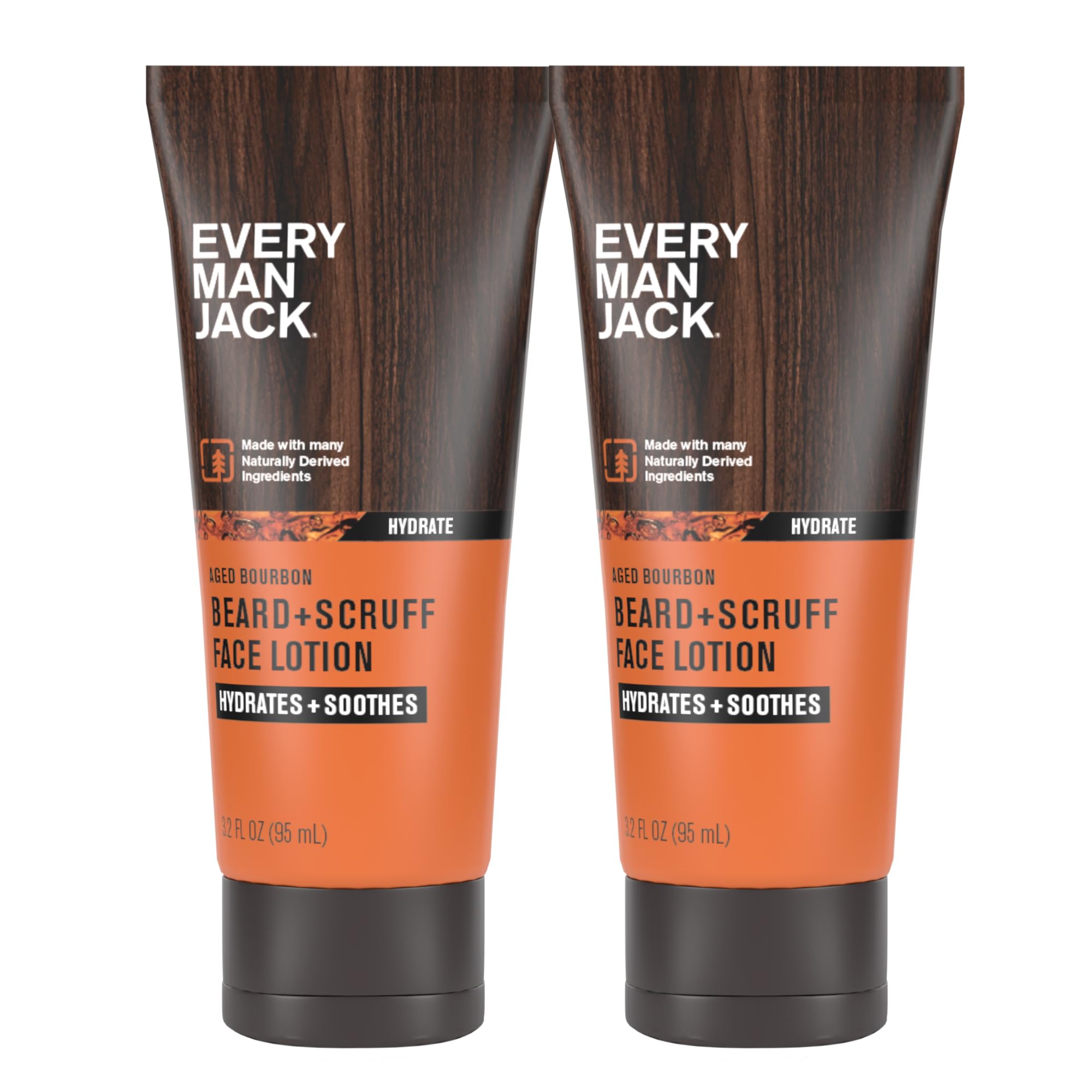 Every Man Jack beard and face recovery lotion bottle ready for daily hydration.