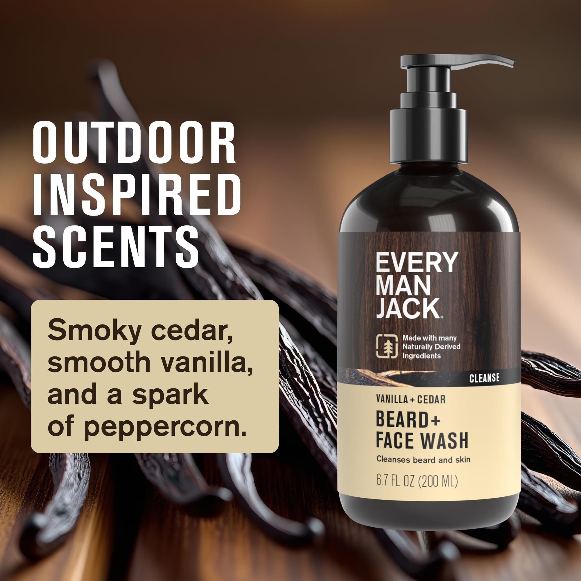 Bottle label highlights coconut-derived surfactants and Aloe for gentle cleansing