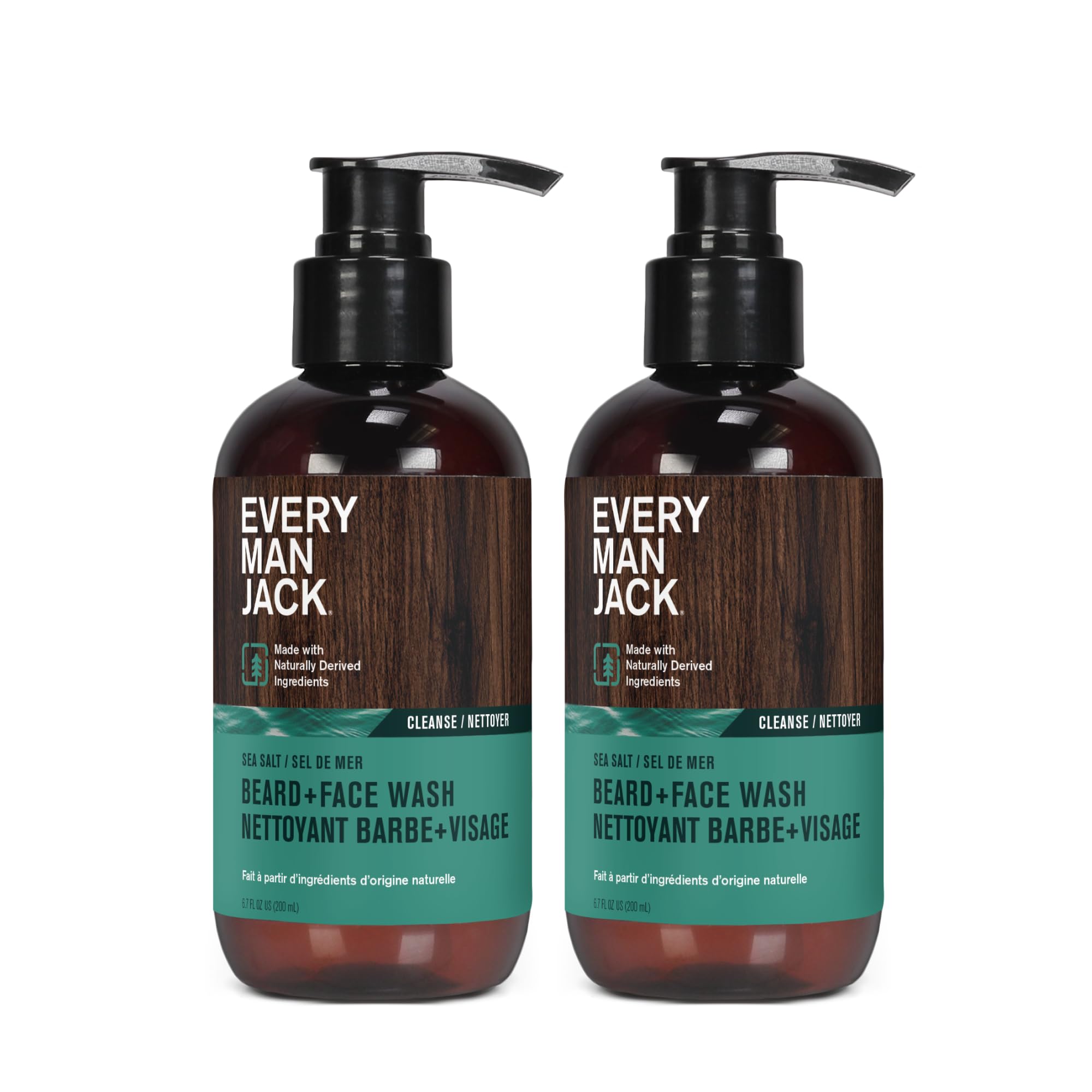 Every Man Jack beard wash daily-use scene inspired by sea breeze.