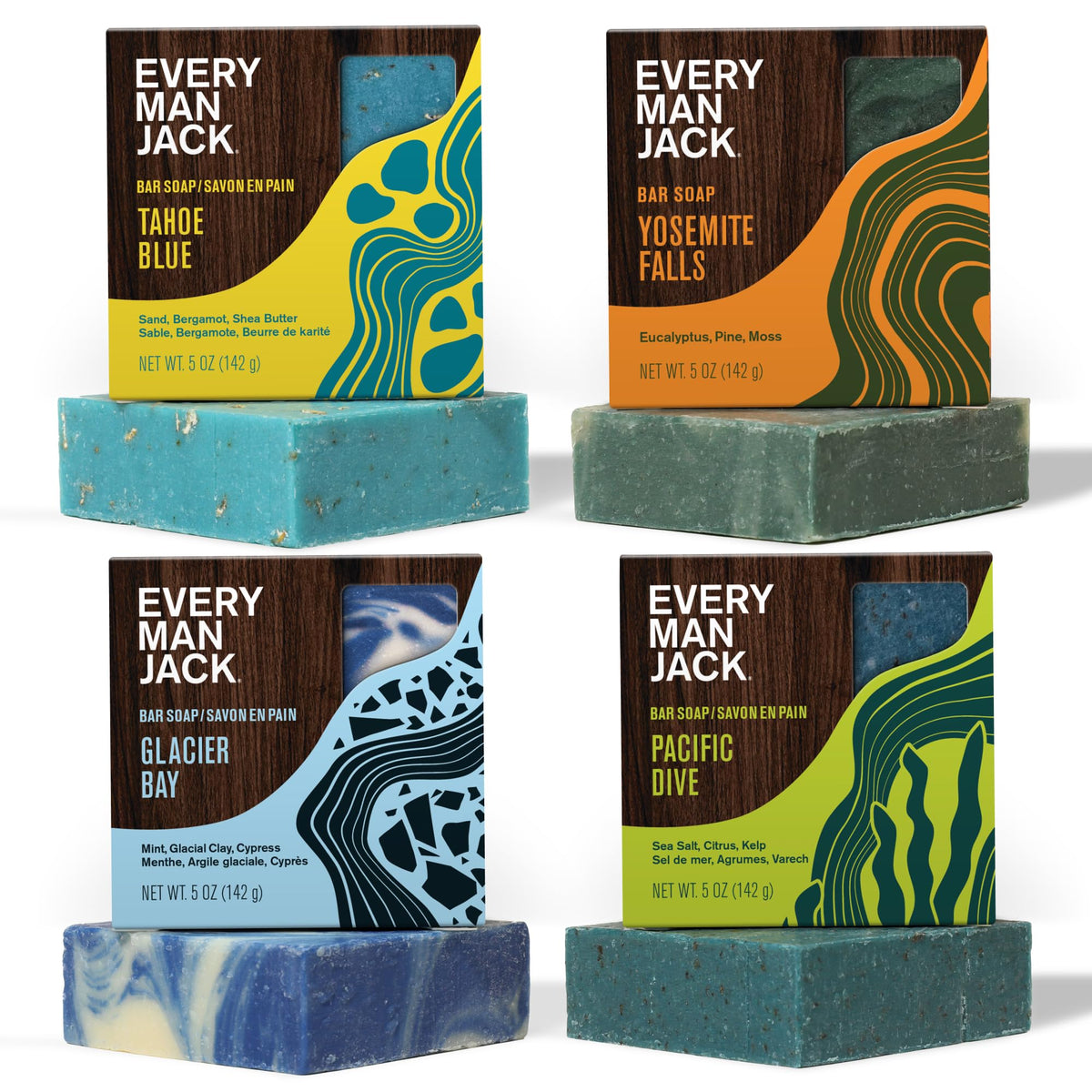 Every Man Jack Cold Plunge Pacific Dive bar invigorates wakeful cleansing with coastal aroma.