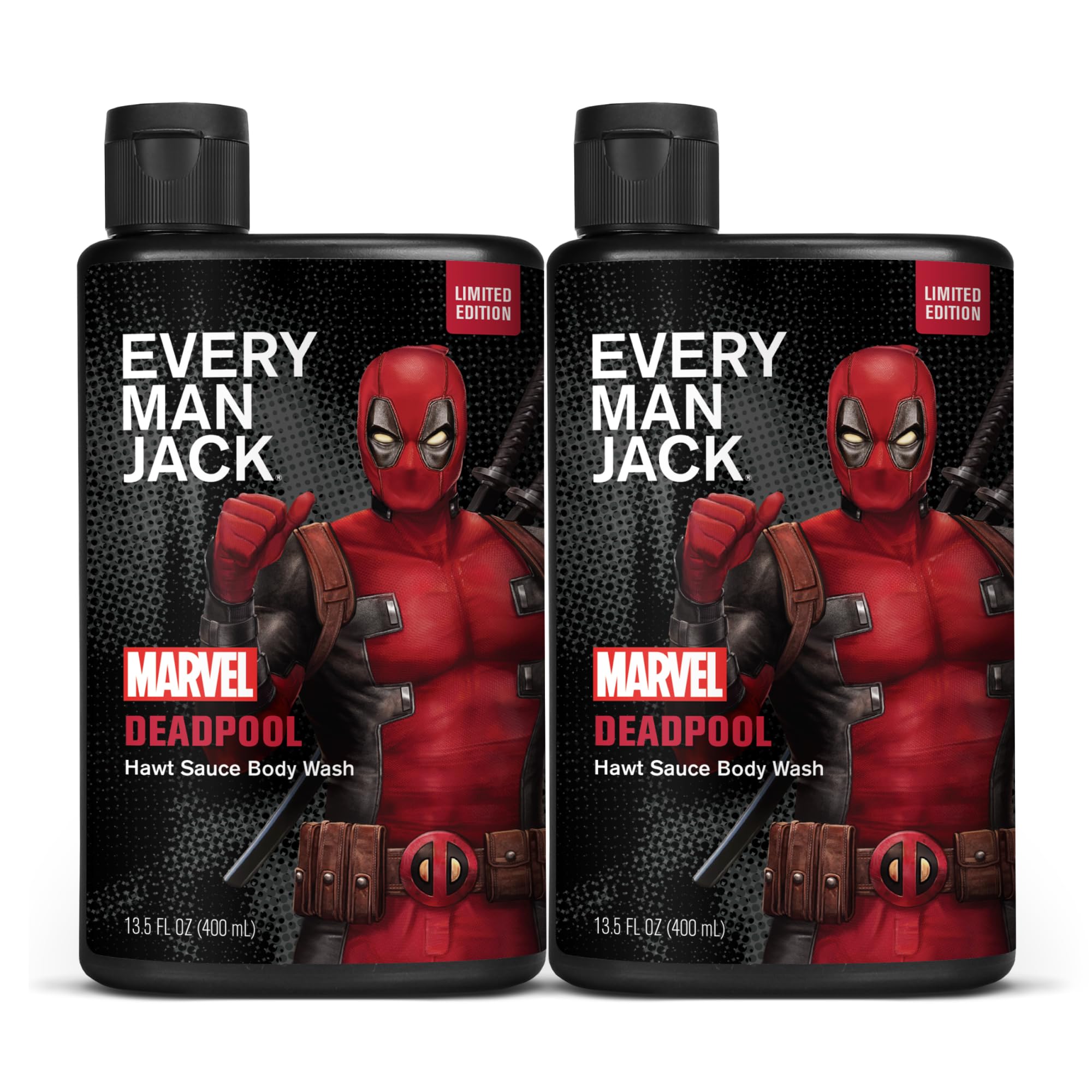 Every Man Jack Deadpool gel ducha regalo envase listo para sorpresa Marvel