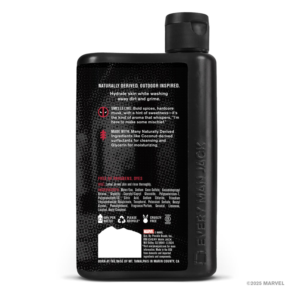 Every Man Jack Deadpool pack de dos unidades ideal para regalo práctico