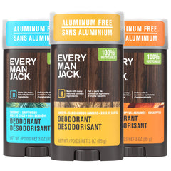 Every Man Jack Coconut Driftwood deodorant stick for long-lasting freshness