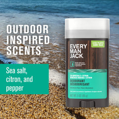 Aroma marino cítrico de Every Man Jack para empezar el deda