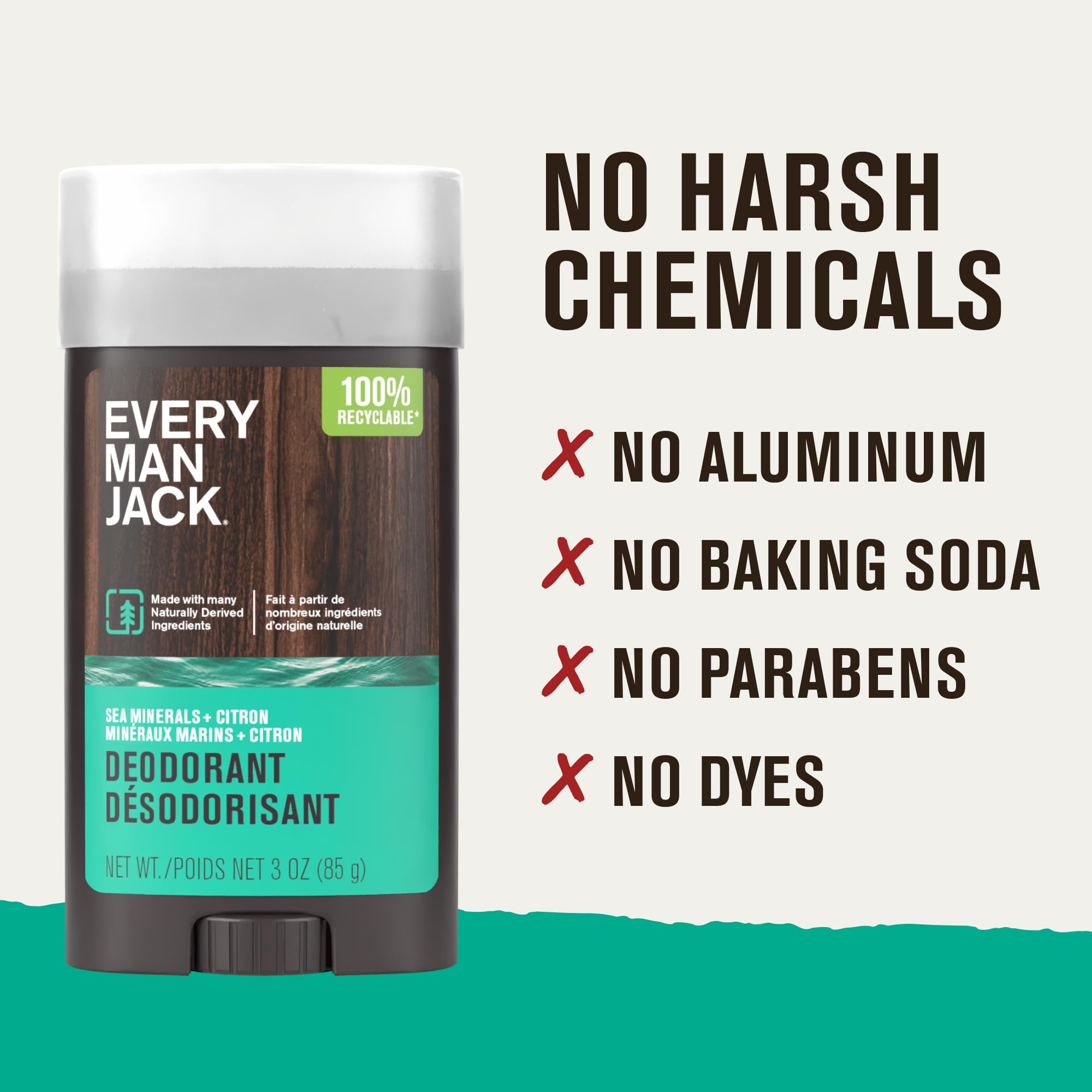 Secado re1pido de Every Man Jack gracias a ingredientes naturales