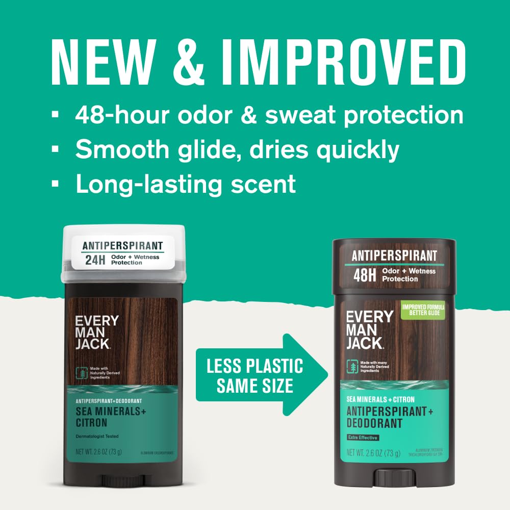 Every Man Jack Sea Minerals Citron, envase reciclable contribuye a un cuidado responsable