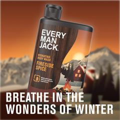 Paquete de dos unidades Every Man Jack Fireside Spice para uso diario