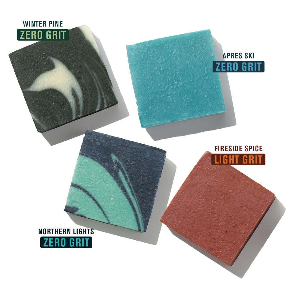 Every Man Jack Fireside Spice bar soap with warm scent for cozy showers.