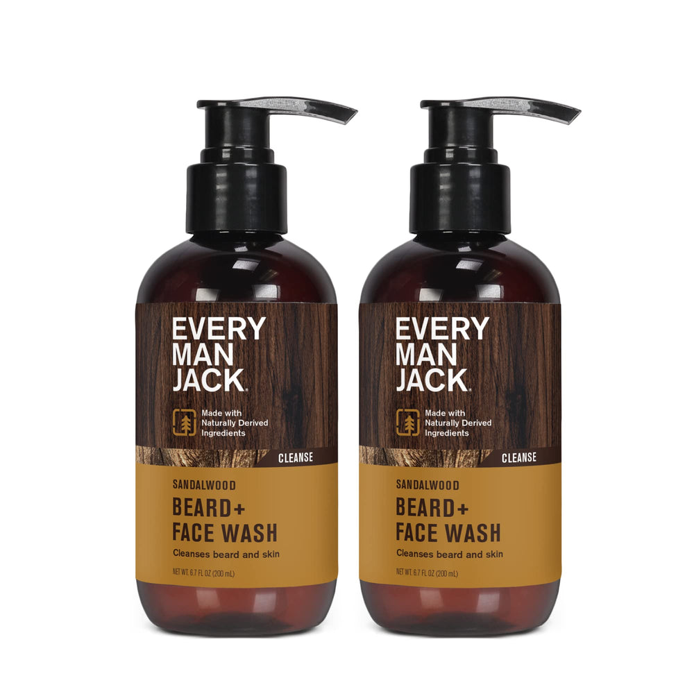 Estilo de vida cuidado diario con Lavado para barba Sandalwood