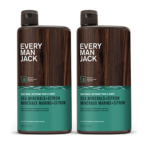 Every Man Jack Nourishing Sea Minerals Citron duo-pack packaging appealing to eco-conscious buyers.