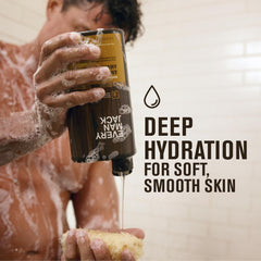 Every Man Jack Nourishing Sea Minerals Citron label closeup showing natural ingredients.