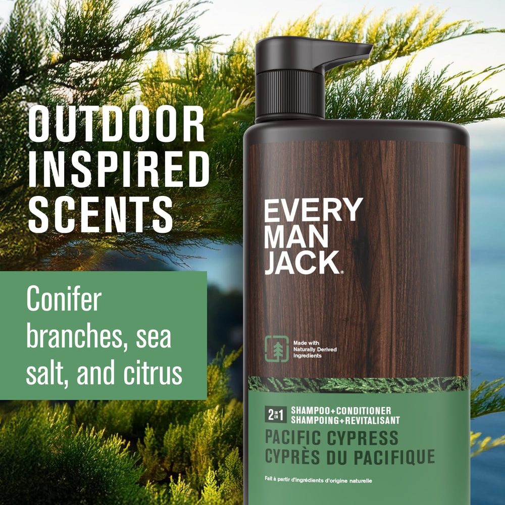 Every Man Jack Pacific Cypress after-wash hair with natural shine