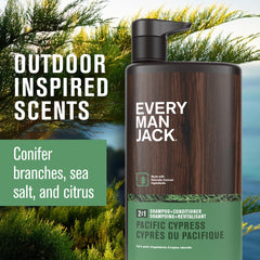 Every Man Jack Pacific Cypress after-wash hair with natural shine