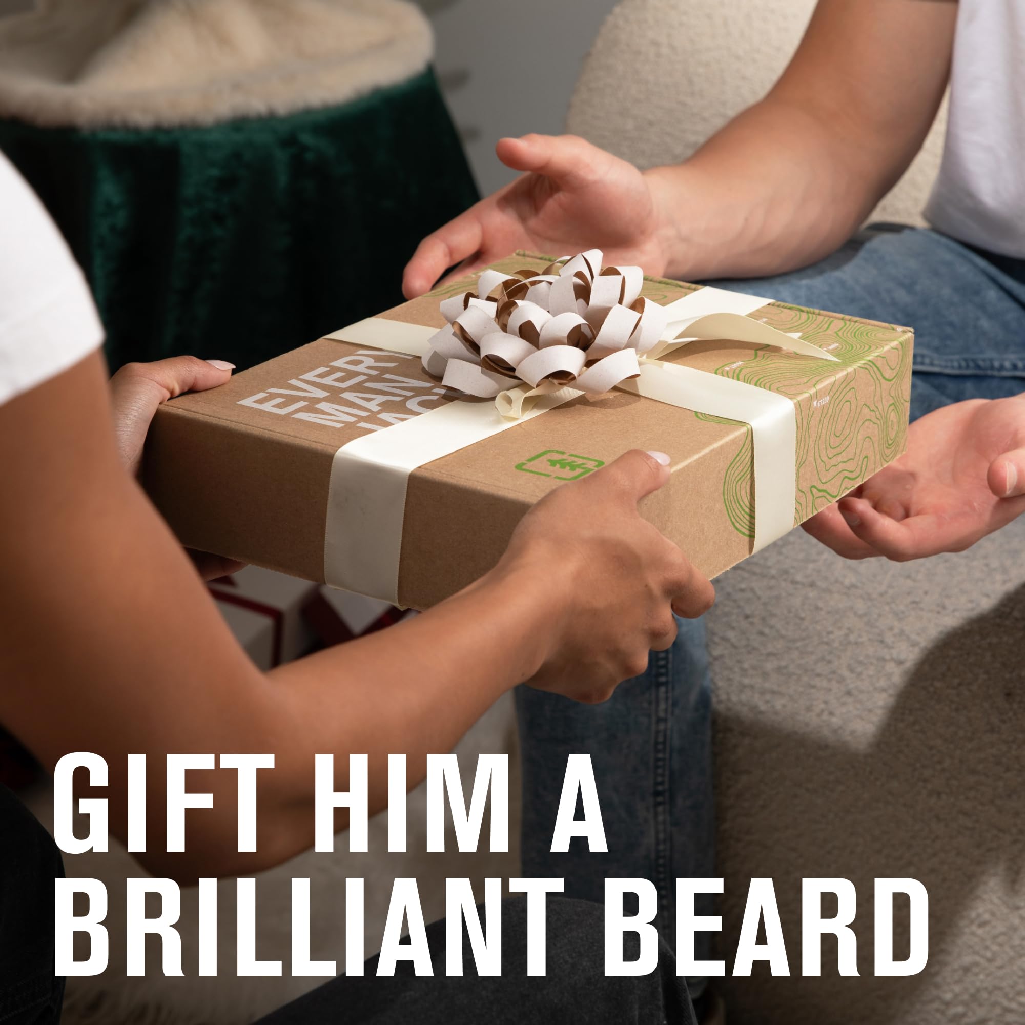 Every Man Jack Recovery Beard + Face Lotion tube delivering hydration and soothing relief.