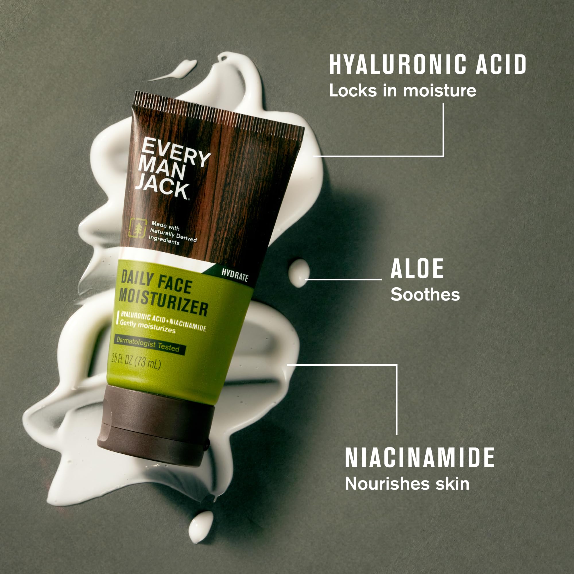 Every Man Jack, paso tres de la rutina de revitalización para una piel más fresca.
