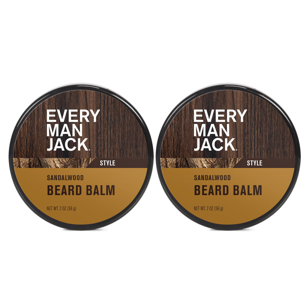 Every Man Jack Sandalwood Balm two-pack on shelf