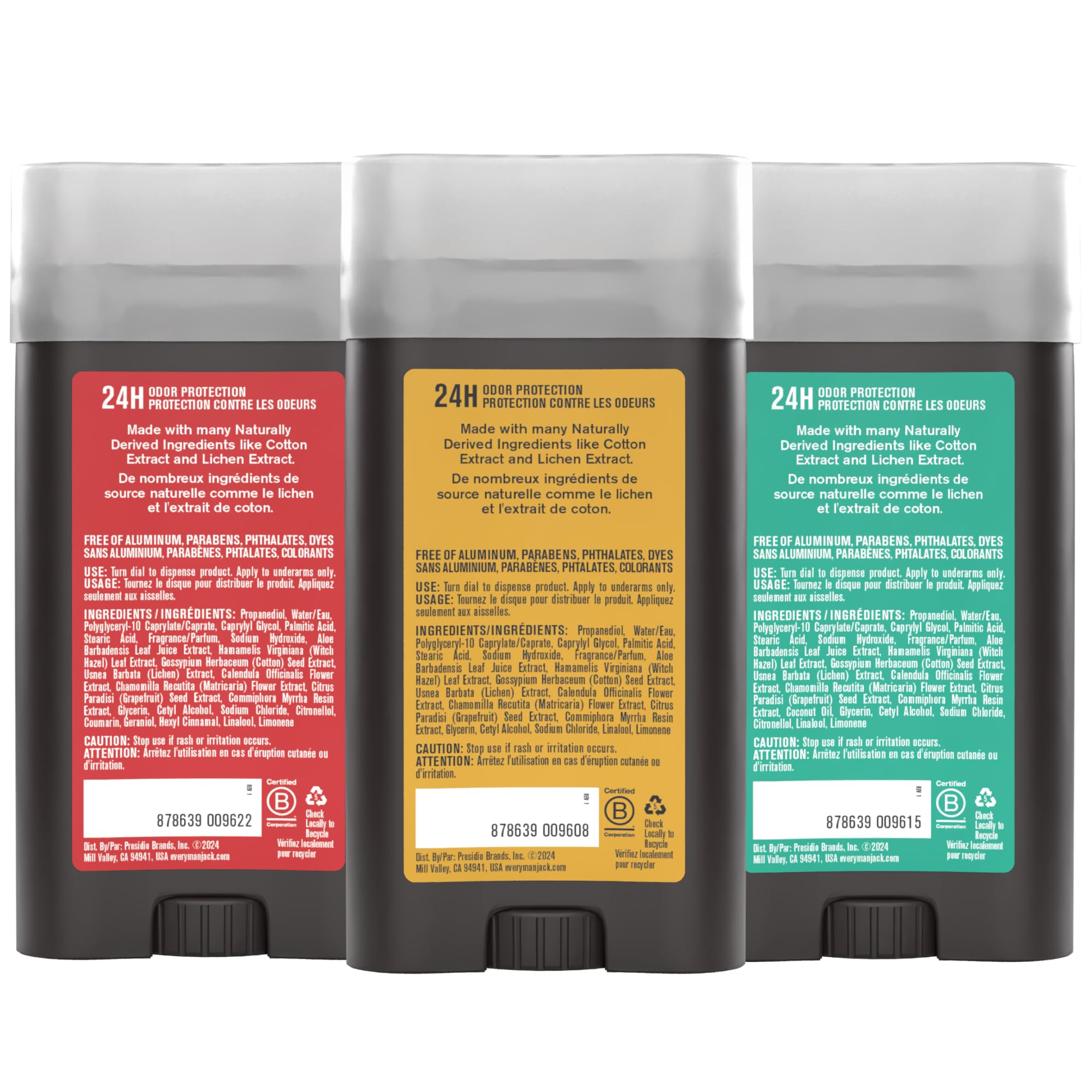 Every Man Jack scent collection banner showcasing trio options