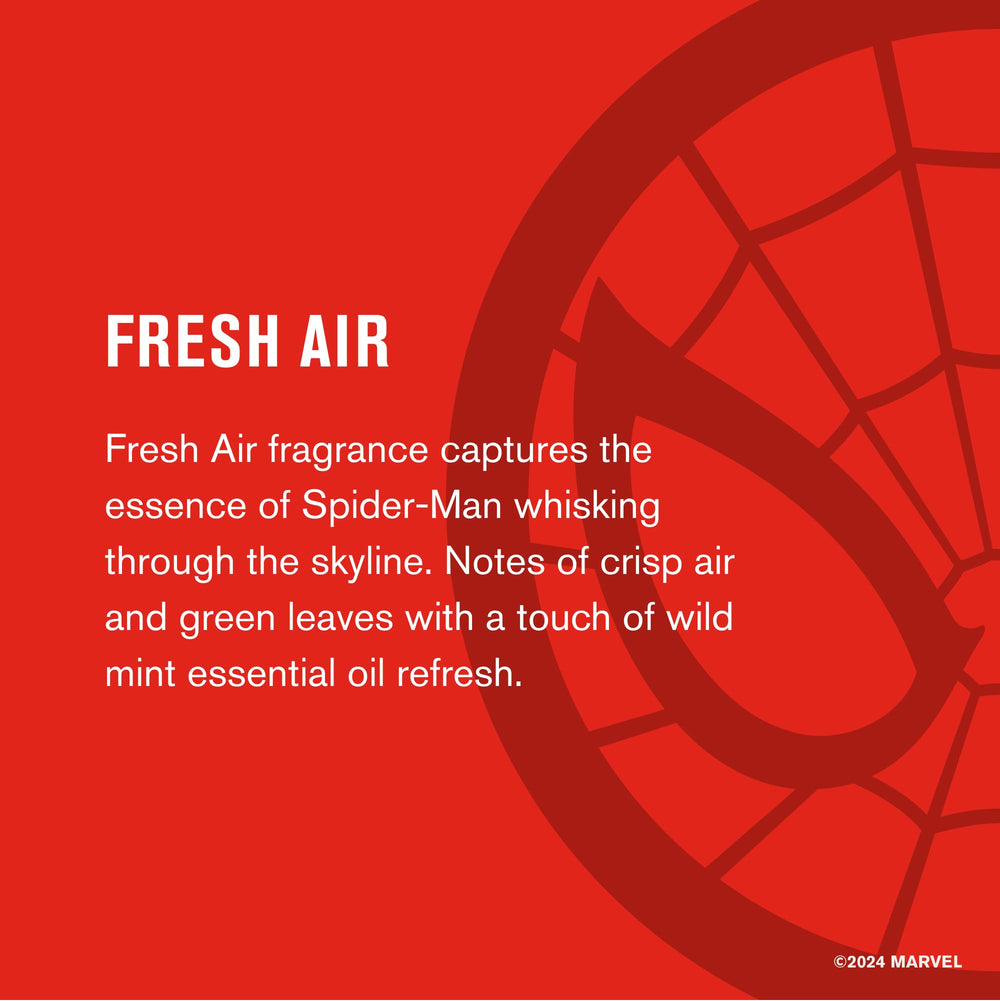 Ingredientes naturales en desodorante Spider-Man de Every Man Jack