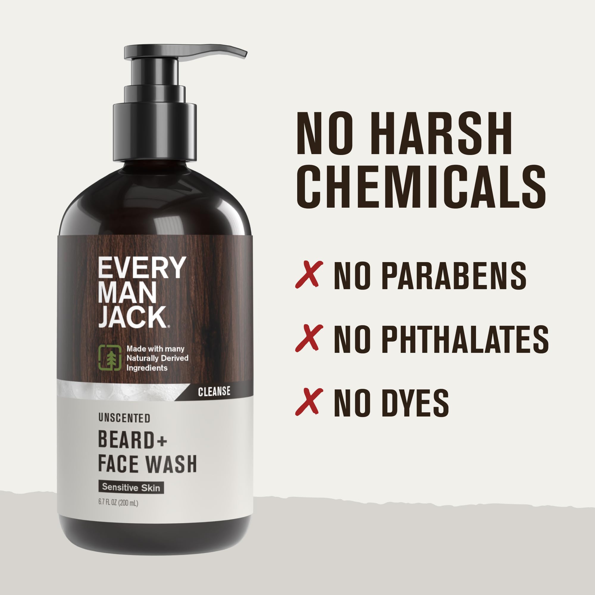 Ingredients: coconut-derived cleansers and Aloe Vera