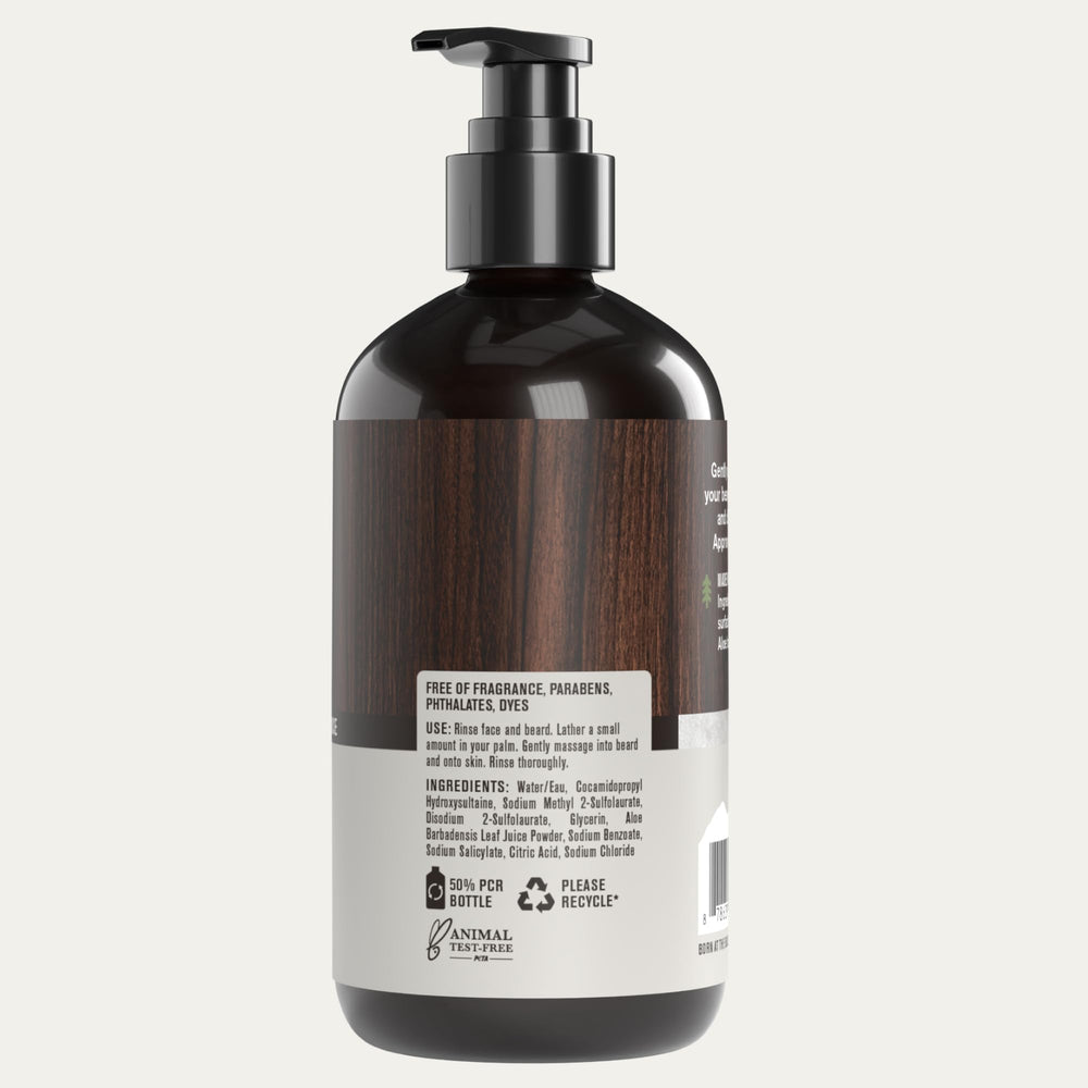 Two-pack packaging of Every Man Jack unscented wash