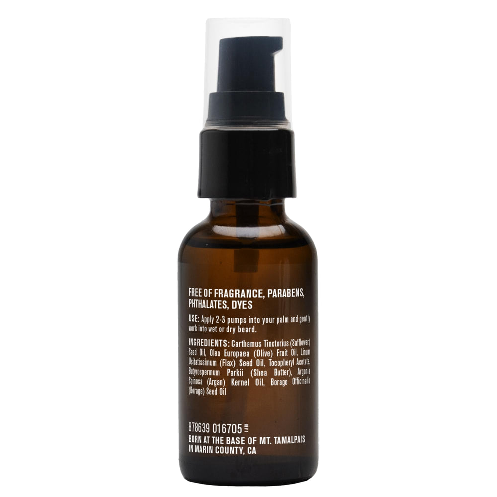 Front label view communicates fragrance-free benefits and product clarity.