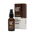 Every Man Jack Unscented Beard Oil for Men – Fragrance Free, Hydrates & Softens Beard with Shea Butter & Argan Oil – 1 fl oz