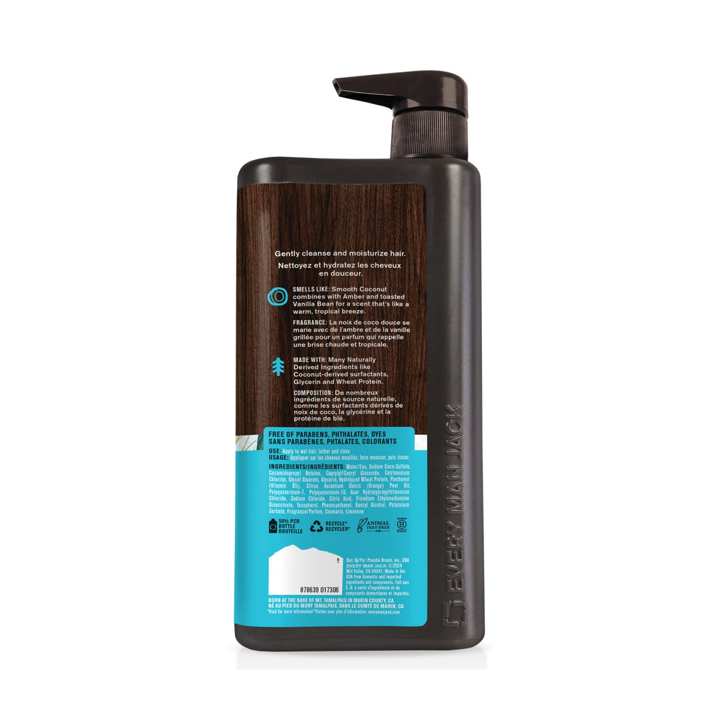 Every Man Jack versatile grooming collection visual suggesting multi-product use.