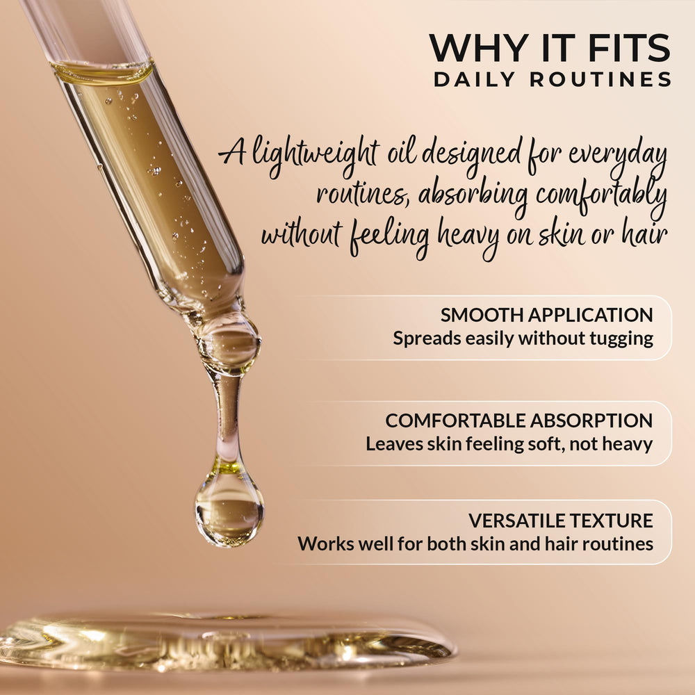Everyday Beauty Aceite pepita albaricoque textura ligera apto para mezclar