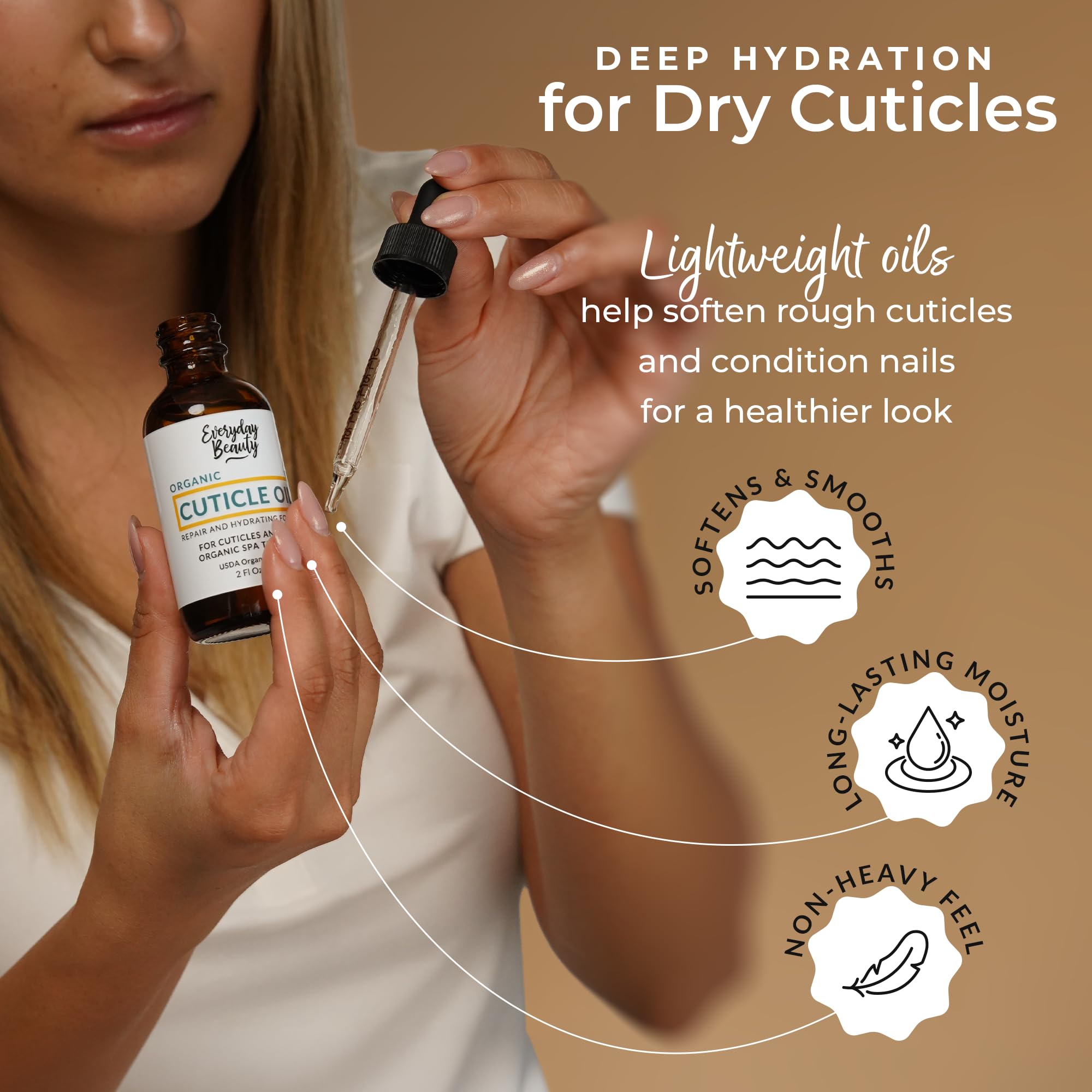 Everyday Beauty eco-friendly packaging reflects sustainable nail health choices.