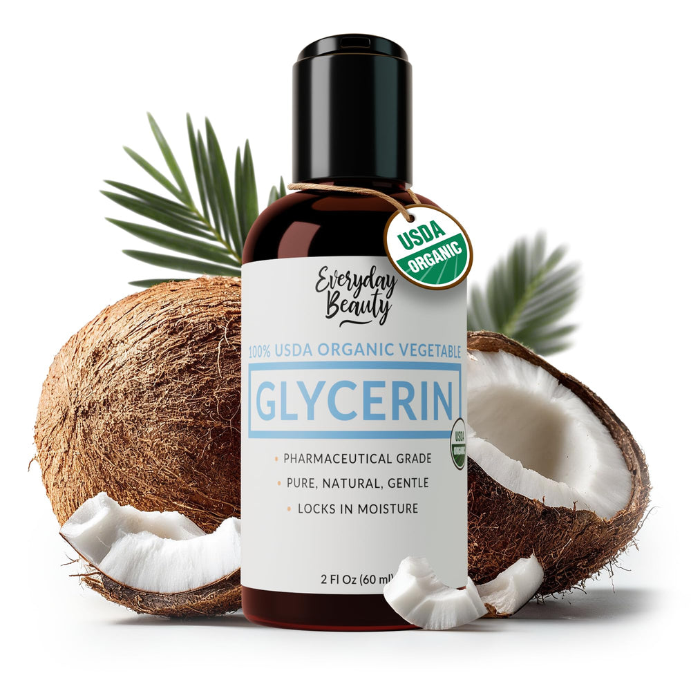 Daily Beauty glicerina orgánica en botella para hidratación de piel