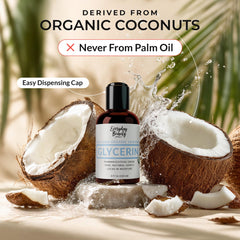 Everyday Beauty Glicerina Orgánica para hidratar la piel y el cuerpo de forma suave.