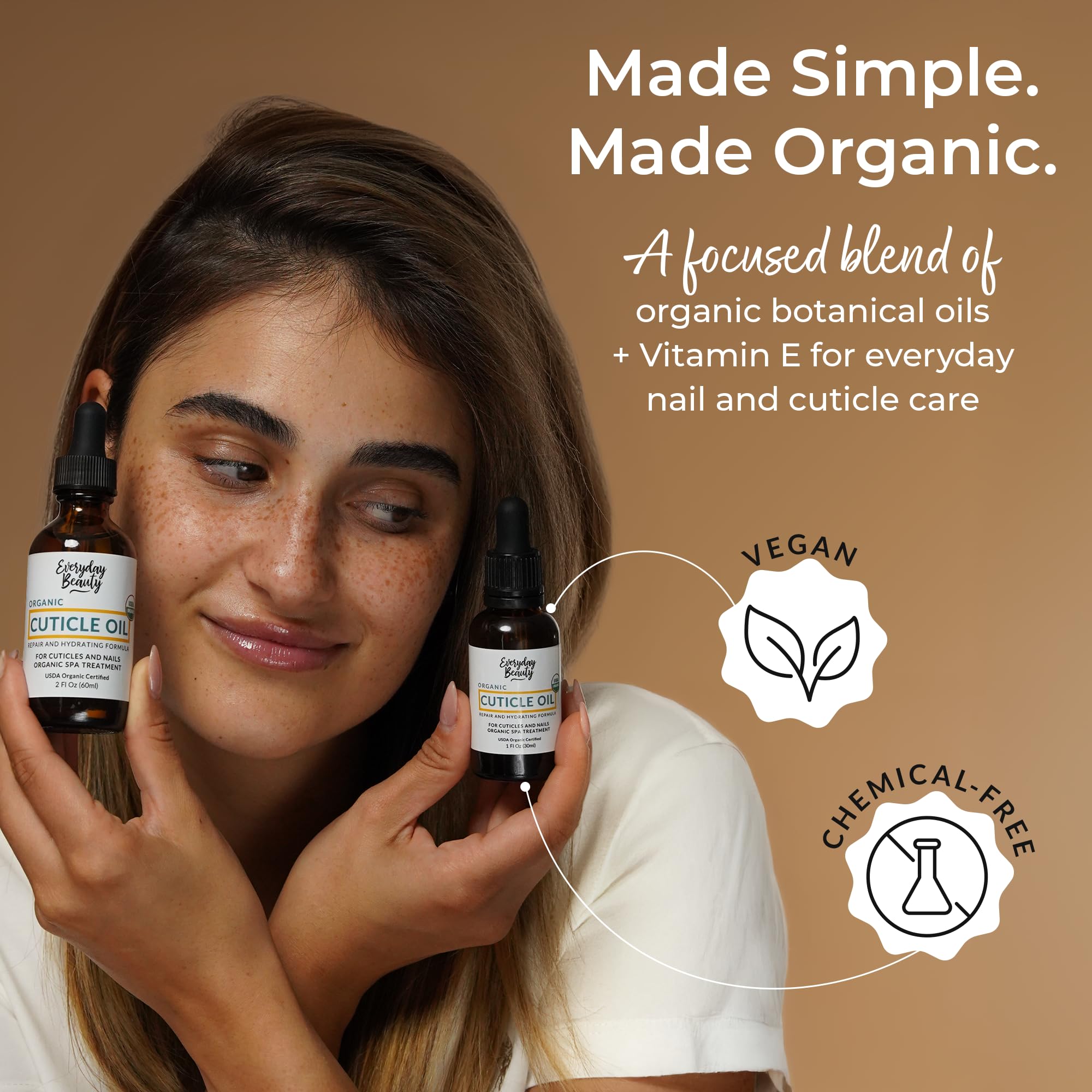Everyday Beauty Organic ingredients like sunflower and marula boost hydration.