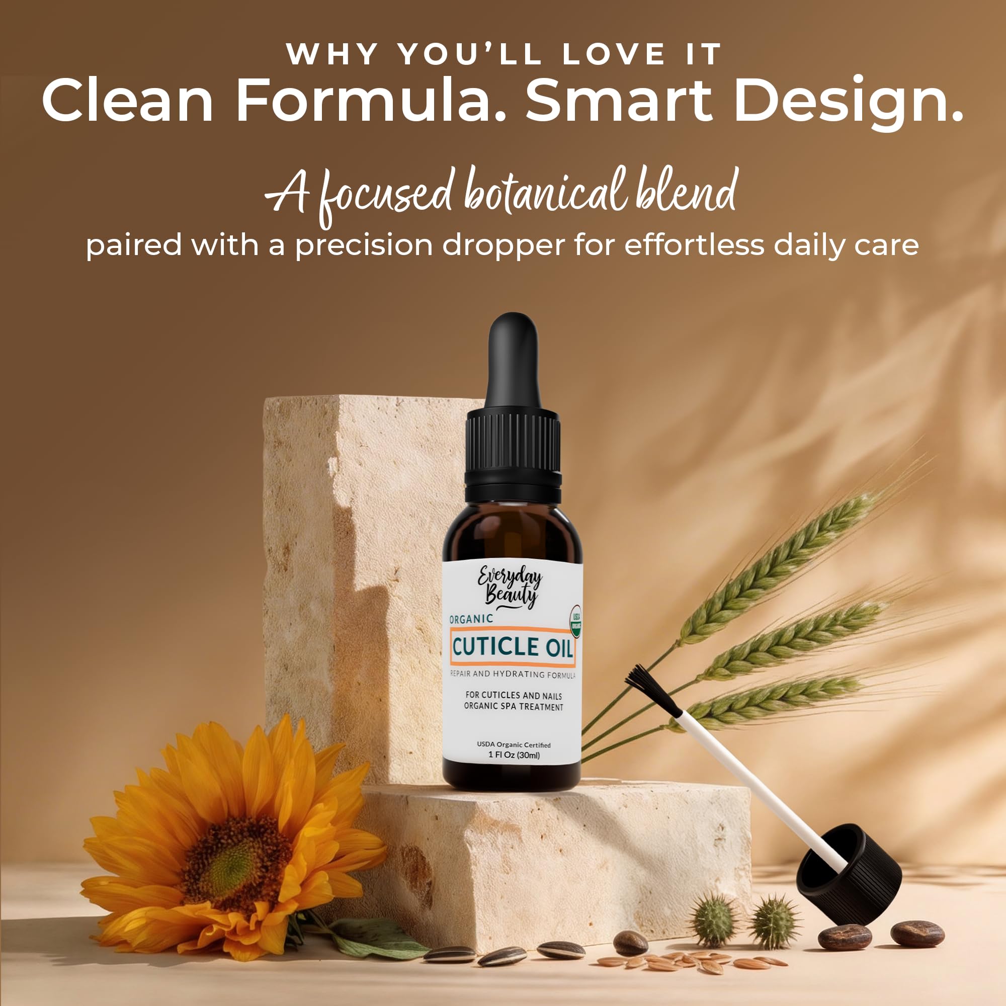 Everyday Beauty vegan cruelty-free logo supports ethical, compassionate nail care.