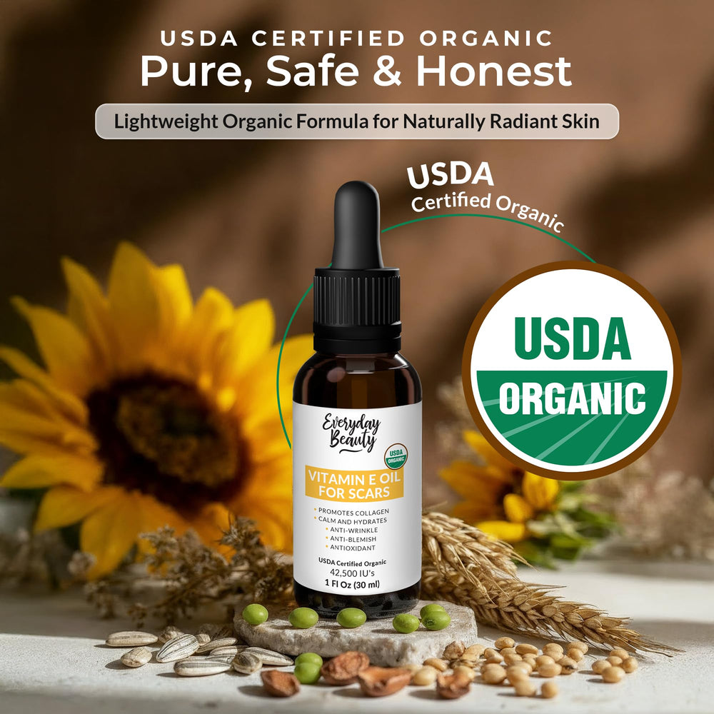 Everyday Beauty Vitamin E Oil application on scar for smoother texture