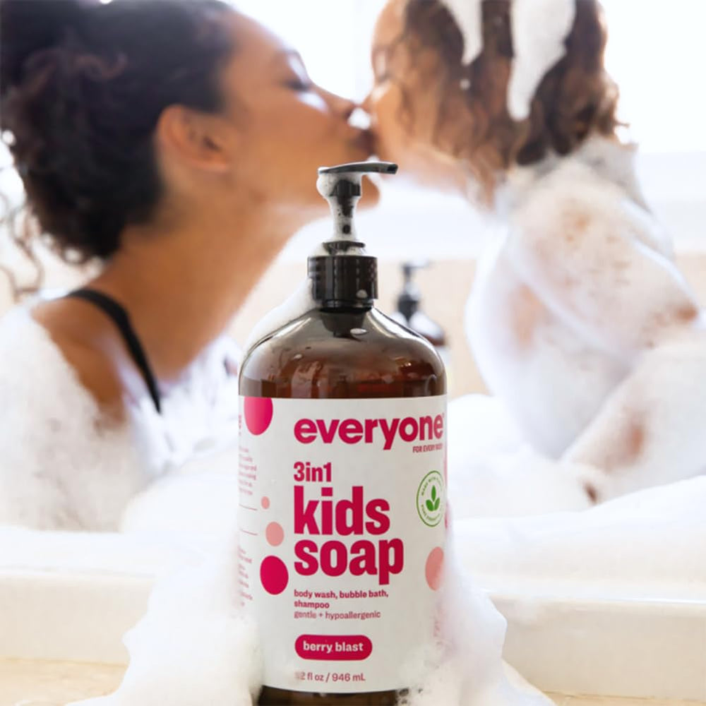 Everyone 3 en 1 Berry Blast: ideal para baño en familia.