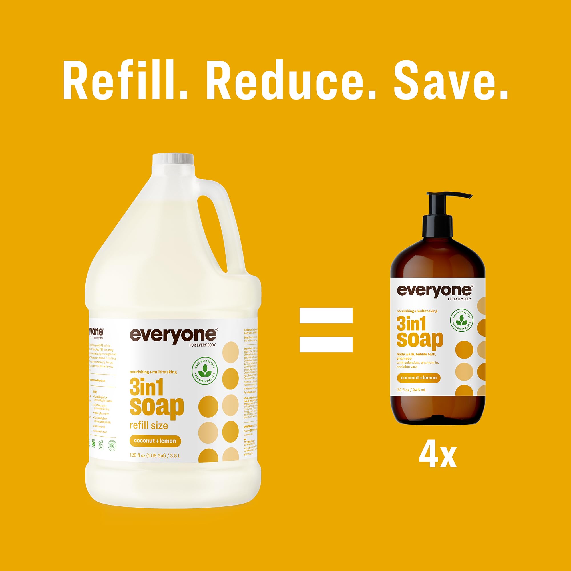 Everyone 3in1 bottle in bathroom setup supports versatile shower and bath routines.