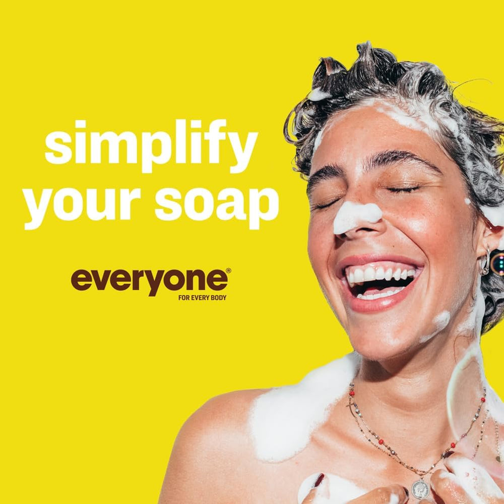 Everyone 3in1 multitask soap suits adults and families.